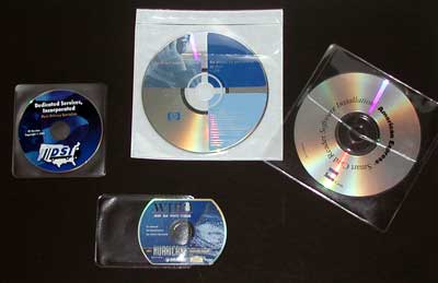 vinyl and plastic dvd sleeves
